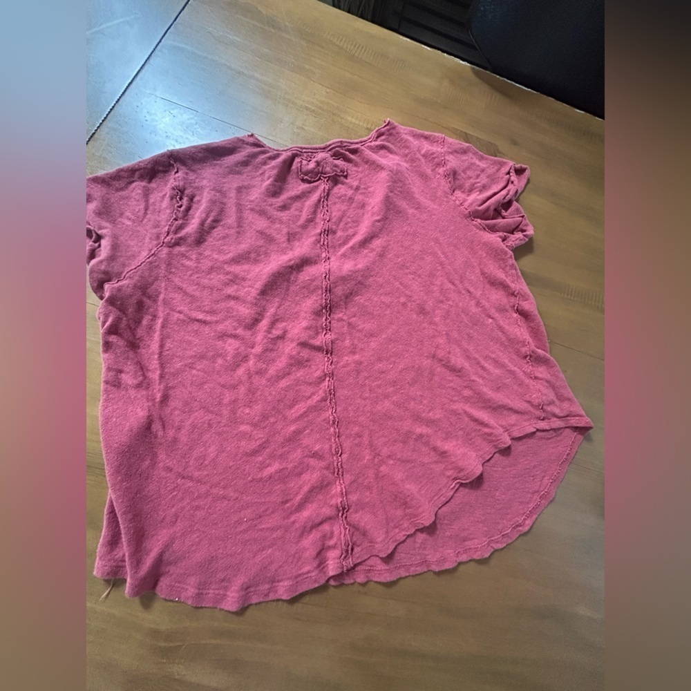 We the Free (Free People) Linen Blend Over U Top - Picture 11 of 12